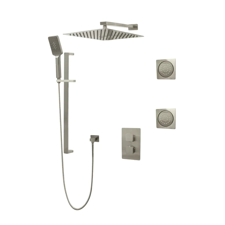 Three Way Thermostatic Shower System F57123-4C16ALB2 - Golzar Home