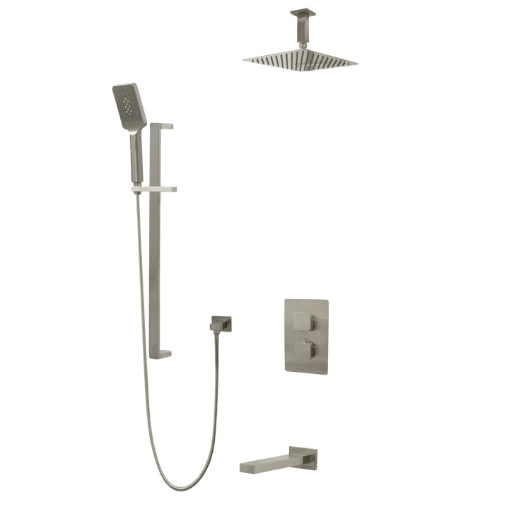 Three Way Thermostatic Shower System F57123-FM16ATS - Golzar Home