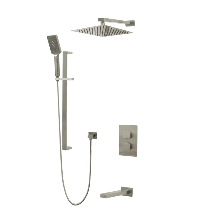 Three Way Thermostatic Shower System F57123-FM16ATS - Golzar Home