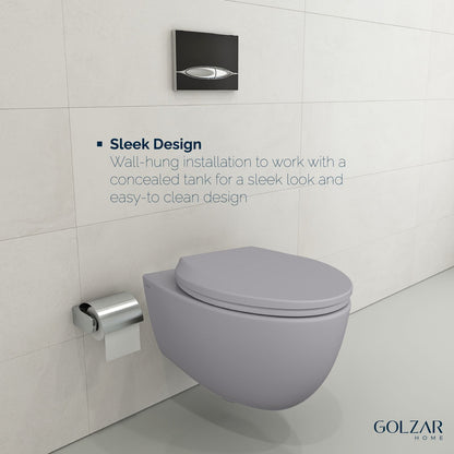 Bocchi Wall Hung Toilet with Seat - MILANO - Golzar Home