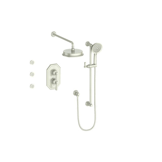 CARINTHIA 3 - WAY TH SHOWER KIT WITH BODY JETS - SET.CX.320.810 - Golzar Home