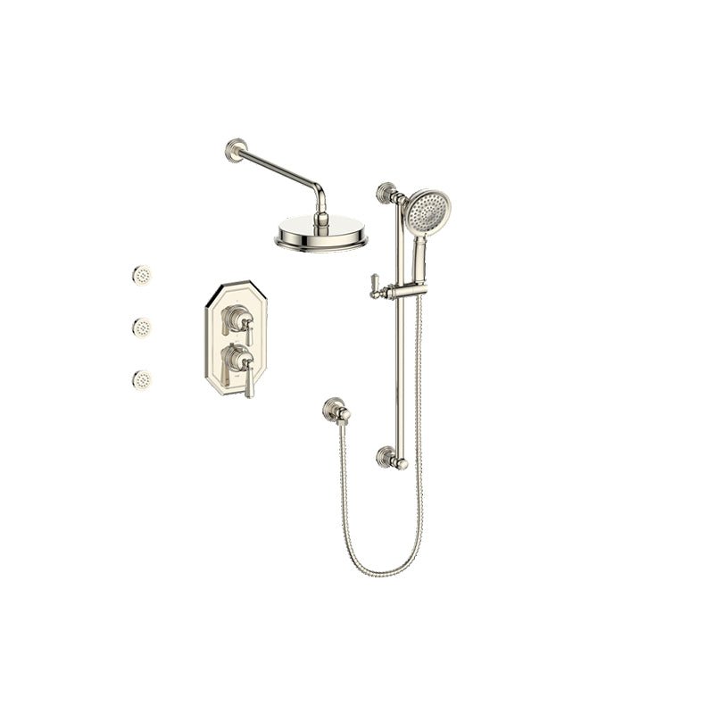 CARINTHIA 3 - WAY TH SHOWER KIT WITH BODY JETS - SET.CX.320.810 - Golzar Home