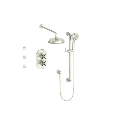 CARINTHIA 3 - WAY TH SHOWER KIT WITH BODY JETS - SET.CX.320.810 - Golzar Home