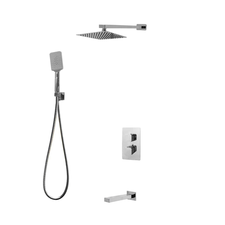 Three Way Thermostatic Shower System F57123-FM16BTS - Golzar Home