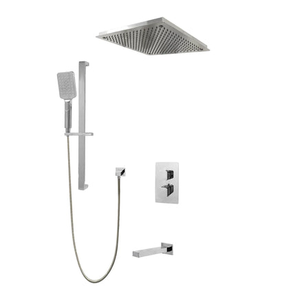 Three Way Thermostatic Shower System F57123-FM16ATS - Golzar Home