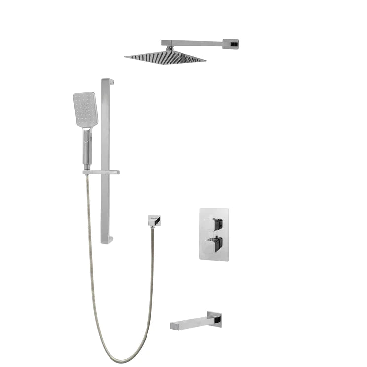 Three Way Thermostatic Shower System F57123-FM16ATS - Golzar Home