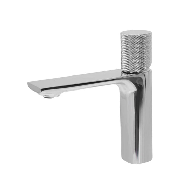 TIMELYSS Single Hole lavatory faucet-F11127X Knurled Version