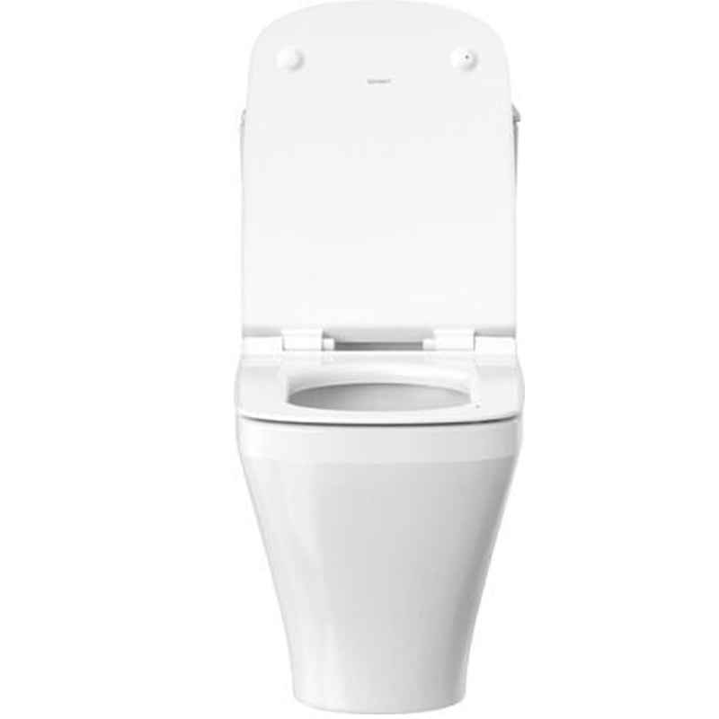 Duravit DuraStyle Dual Flush One Piece Toilet White+Sensowash Autoflush toilet kit - Golzar Home