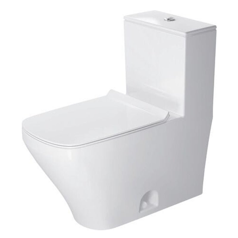 Duravit DuraStyle Dual Flush One Piece Toilet White+Sensowash Autoflush toilet kit - Golzar Home