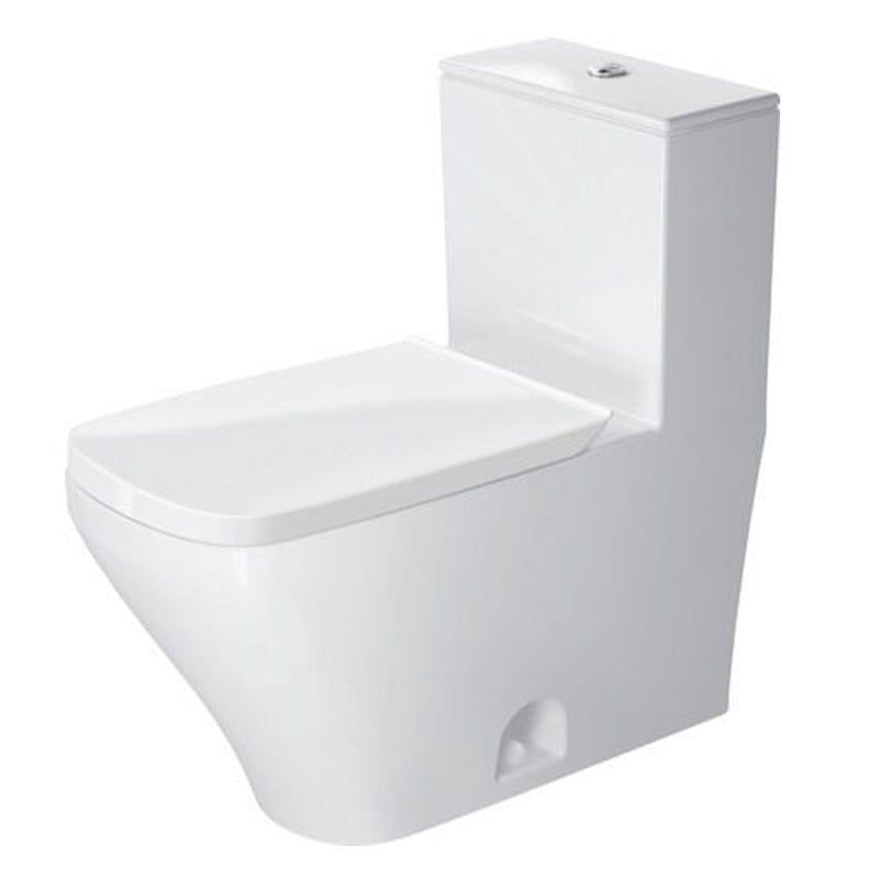 Duravit DuraStyle Dual Flush One Piece Toilet White+Sensowash Autoflush toilet kit - Golzar Home