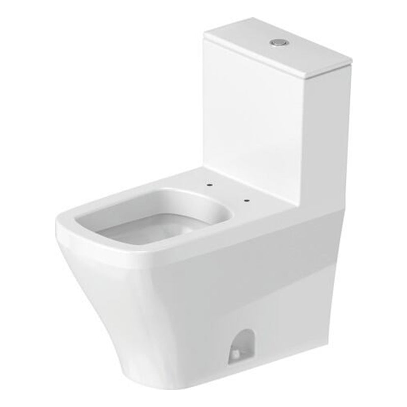 Duravit DuraStyle Dual Flush One Piece Toilet White+Sensowash Autoflush toilet kit - Golzar Home