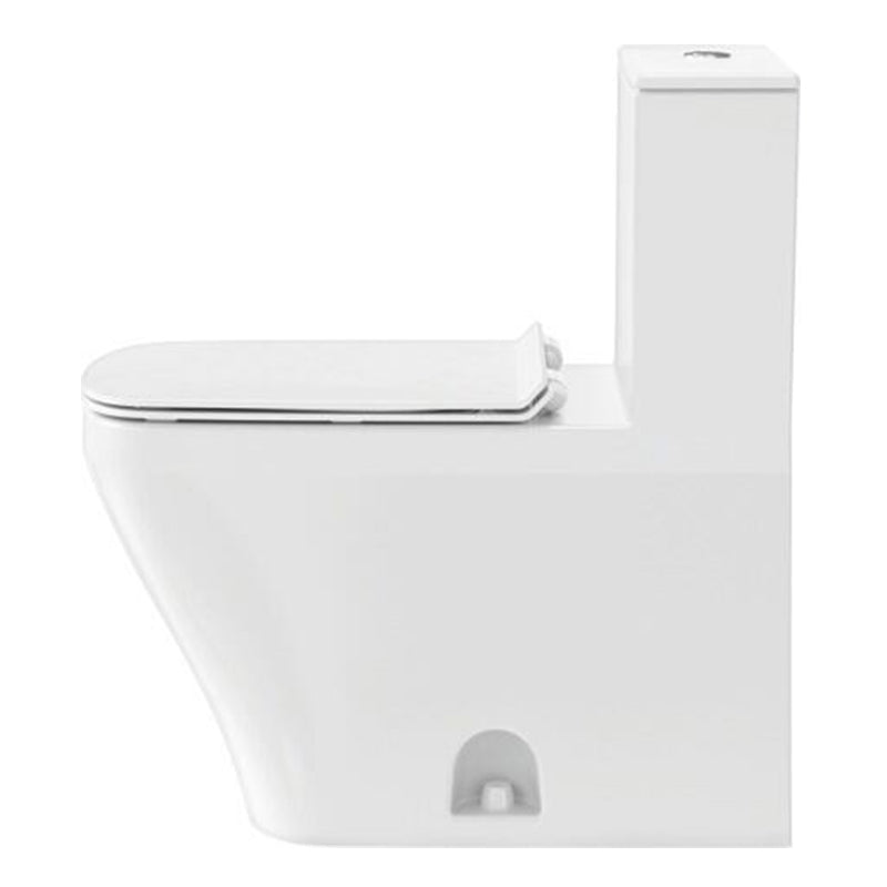 Duravit DuraStyle Dual Flush One Piece Toilet White+Sensowash Autoflush toilet kit - Golzar Home