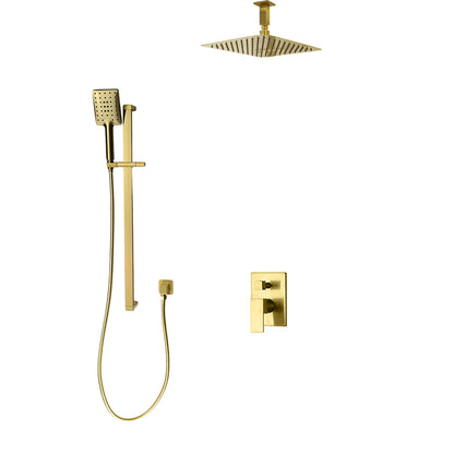 Two Way Pressure Balanced Shower System F54123-W12AZ - Golzar Home