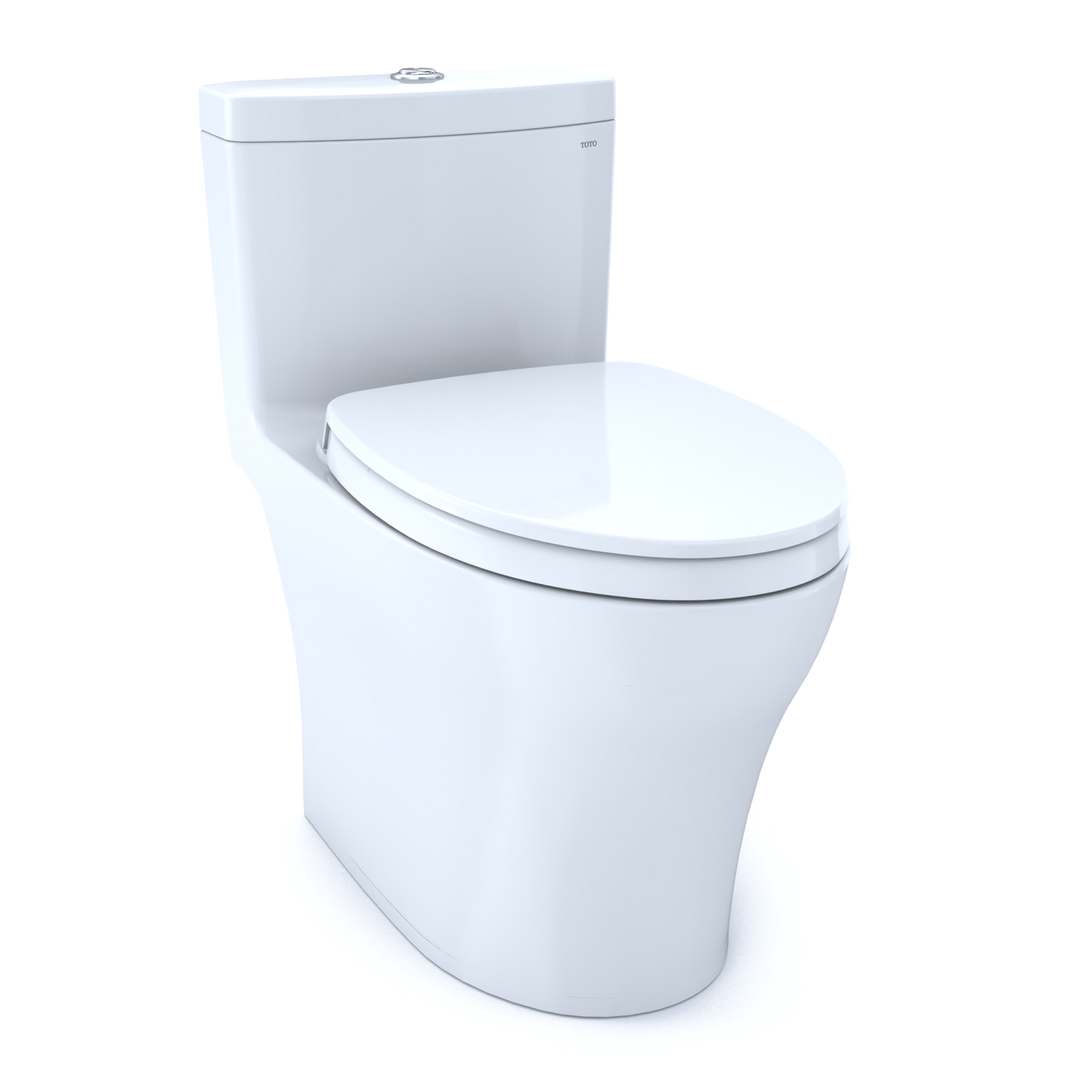 TOTO Aquia IV One-piece Toilet 1.28/0.9 GPF - Universal Height