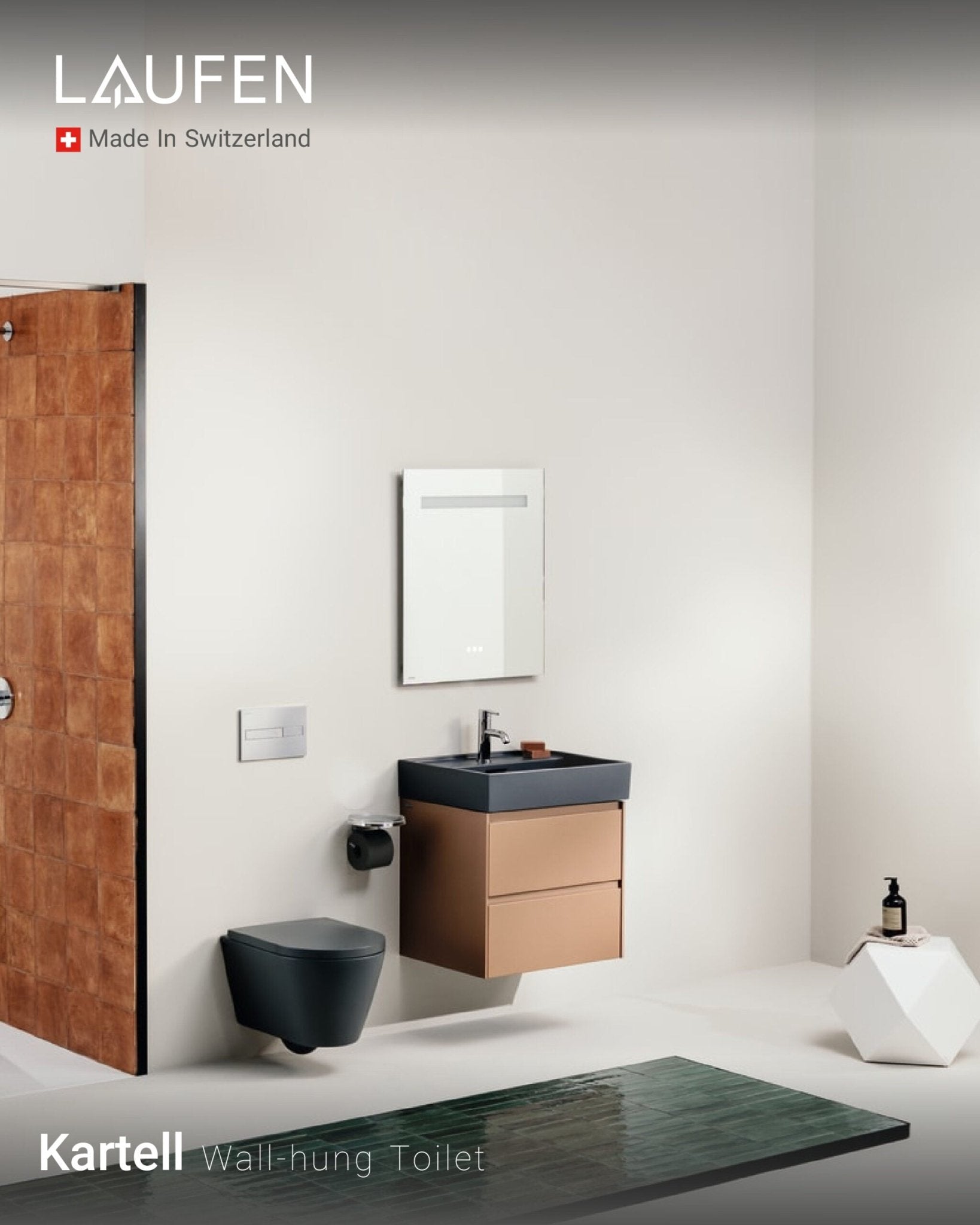 Laufen Kartell Wall Hung Toilet - Golzar Home