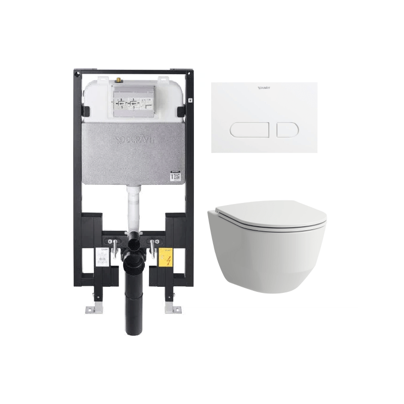 Laufen Pro Wall Hung Toilet Complete Set - Golzar Home