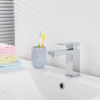 MADISON Single Hole Bathroom Faucet - F11123 - Golzar Home