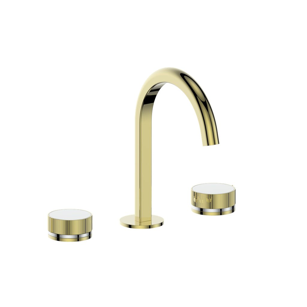 MOND 8 - inch WIDESPREAD LAVATORY FAUCET WITH POP - UP DRAIN - BF.MX.1311 - M1 - Golzar Home