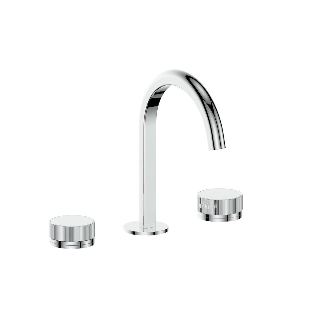 MOND 8 - inch WIDESPREAD LAVATORY FAUCET WITH POP - UP DRAIN - BF.MX.1311 - M1 - Golzar Home