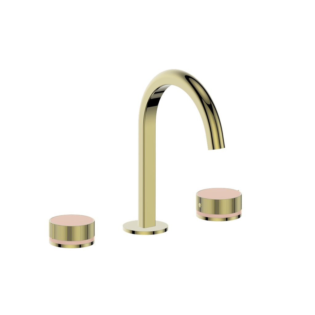 MOND 8 - inch WIDESPREAD LAVATORY FAUCET WITH POP - UP DRAIN - BF.MX.1311 - M1 - Golzar Home