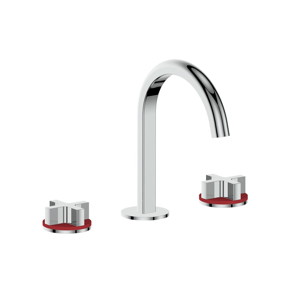 MOND 8 - inch WIDESPREAD LAVATORY FAUCET WITH POP - UP DRAIN - BF.MX.1311 - M3 - Golzar Home