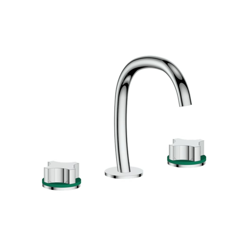 MOND 8 - inch WIDESPREAD LAVATORY FAUCET WITH POP - UP DRAIN M2.1331 - Golzar Home