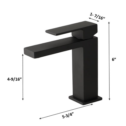 NEW MADISON Single Hole Bathroom Faucet - F11123X - Golzar Home