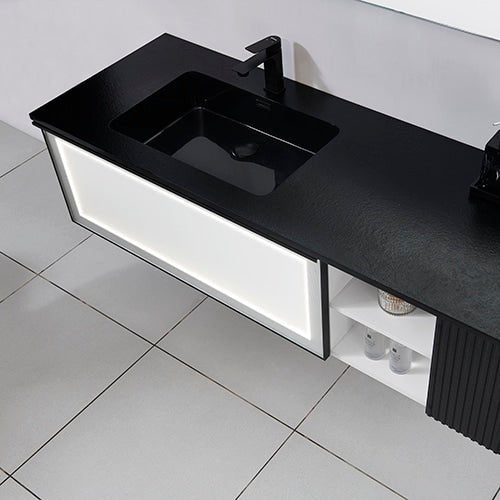 Orans 63" Wall - Mount Single Sink Vanity - Golzar Home