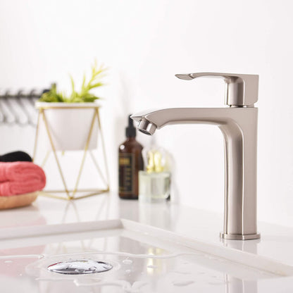 SLIM Single Hole Bathroom Faucet - F11125 - Golzar Home