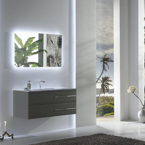 Profile Collection-Integrated Single Sink Bathroom Vanity - Golzar Home