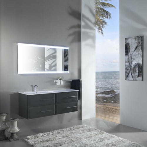 Profile Collection-Integrated Single Sink Bathroom Vanity - Golzar Home