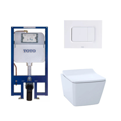 TOTO SP Wall Hung Toilet & In - wall Tank System 1.28/0.9 GPF - Golzar Home