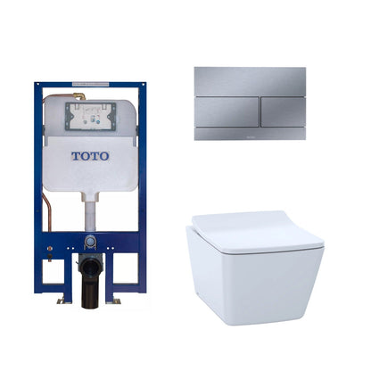 TOTO SP Wall Hung Toilet & In - wall Tank System 1.28/0.9 GPF - Golzar Home