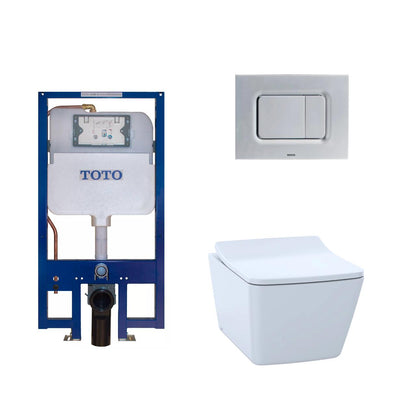 TOTO SP Wall Hung Toilet & In - wall Tank System 1.28/0.9 GPF - Golzar Home