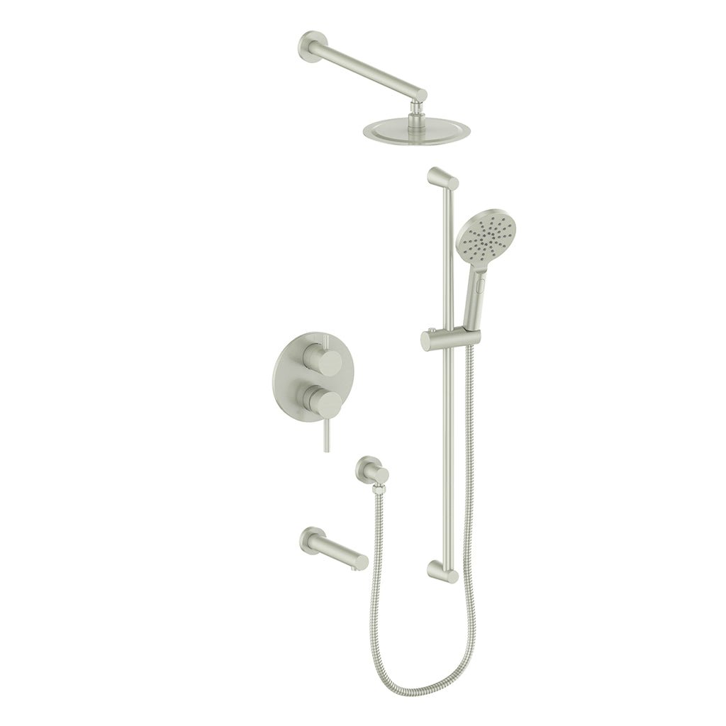 WORGL 3 - WAY PB SHOWER KIT - Golzar Home