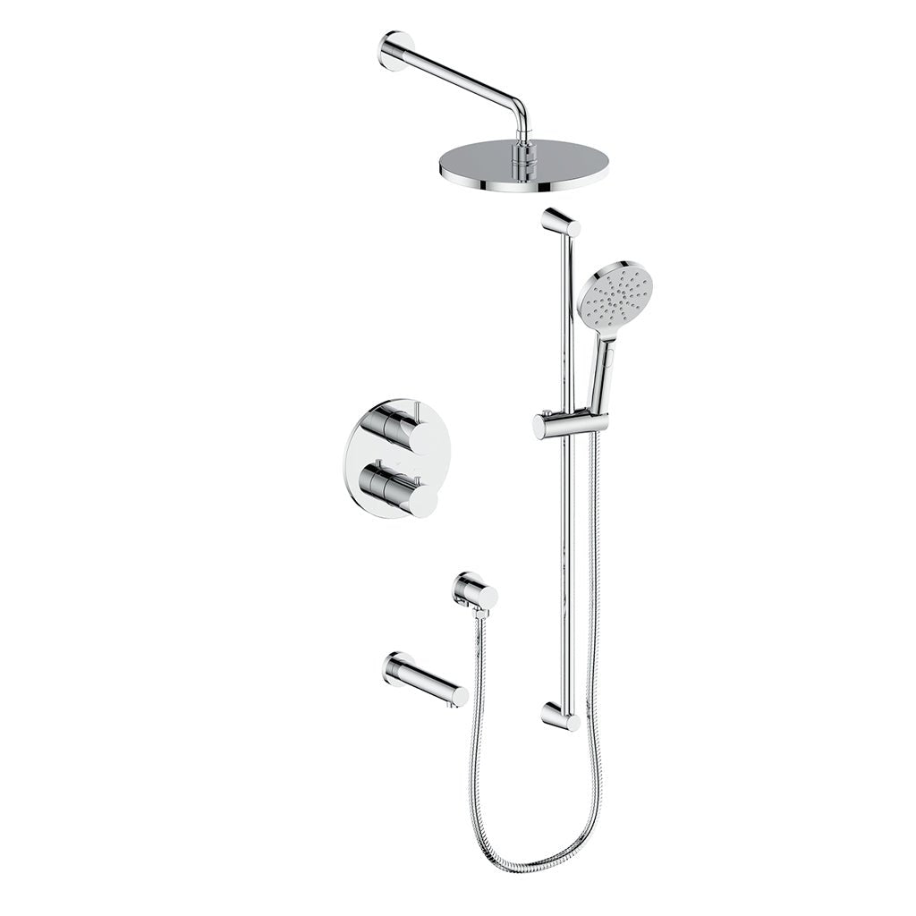 WORGL 3 - WAY TH SHOWER KIT - SET.OR.320.320 - Golzar Home